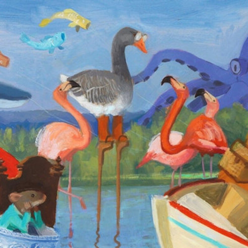 Djeco Gallerie Puzzel Zomermeer 350 st Djeco Gallerie Puzzel Zomermeer 350 st