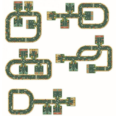 Djeco Puzzel Autoweg
