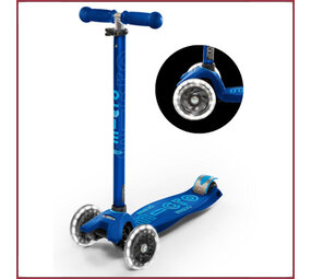Micro Step Maxi Micro step Deluxe marineblauw LED