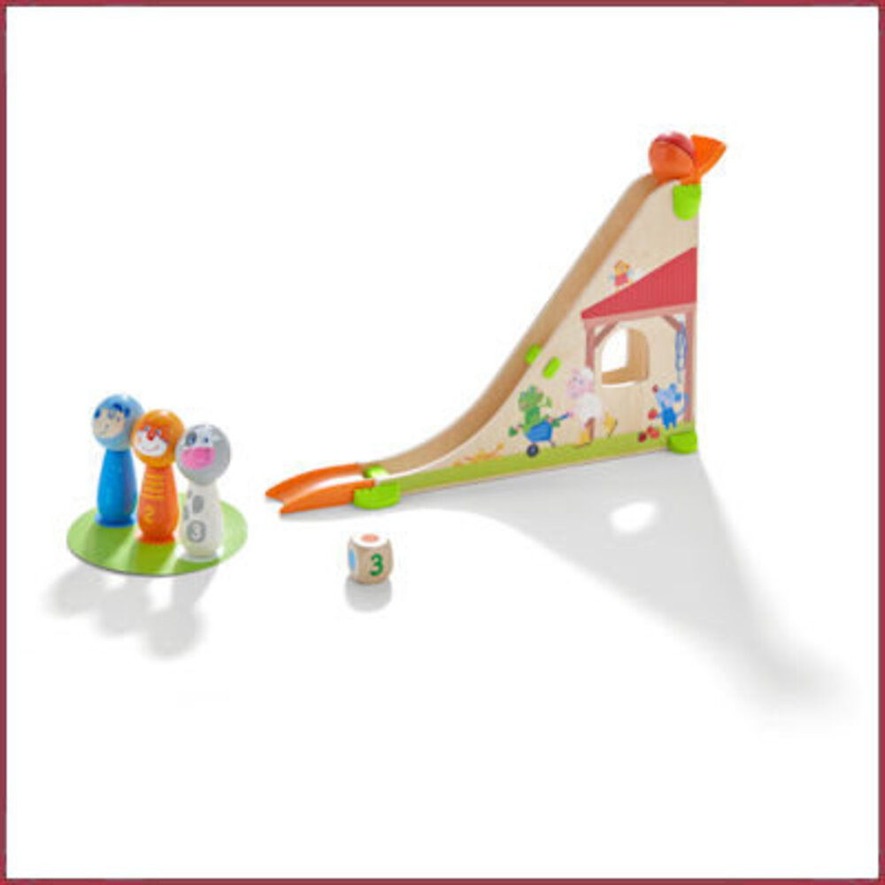 Haba Kullerbü Mijn eerste knikkerbaan Kegelboerderij Haba Kullerbü Mijn eerste knikkerbaan Kegelboerderij