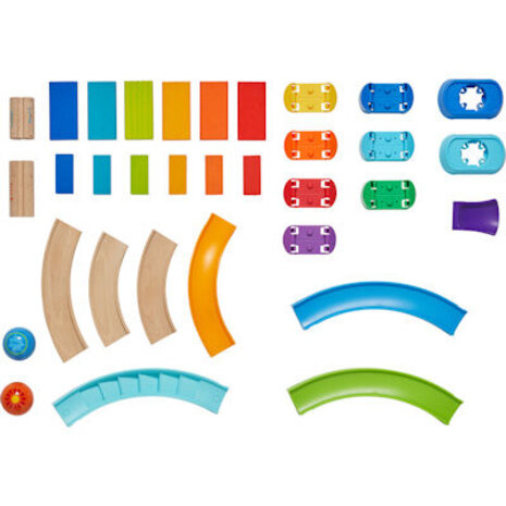 Haba Kullerbü Mijn eerste Knikkerbaan - Ronde Domino Haba Kullerbü Mijn eerste Knikkerbaan - Ronde Domino