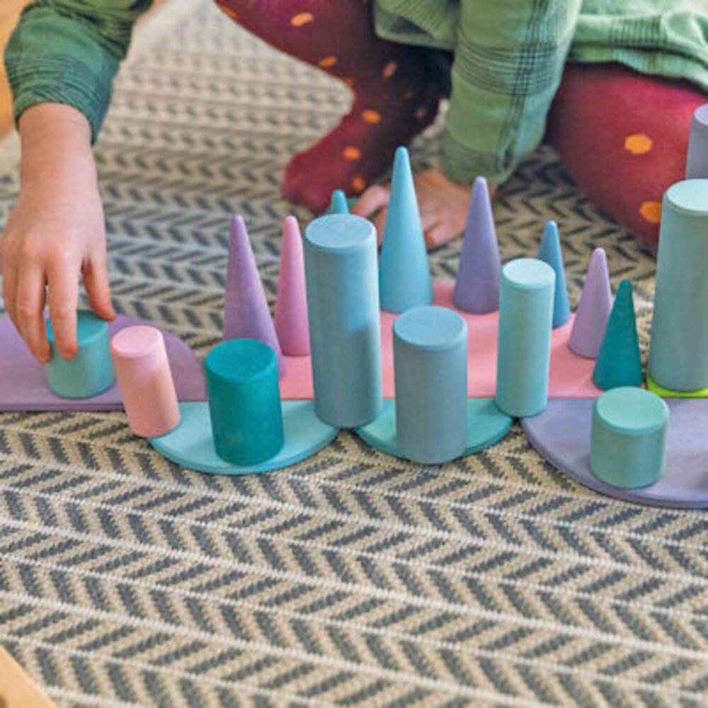 Grimm's Grote halve cirkels, pastel