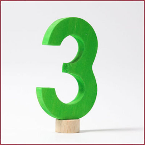 Grimm's Decoratief Schrijfcijfer Grimm's Decoratief Schrijfcijfer