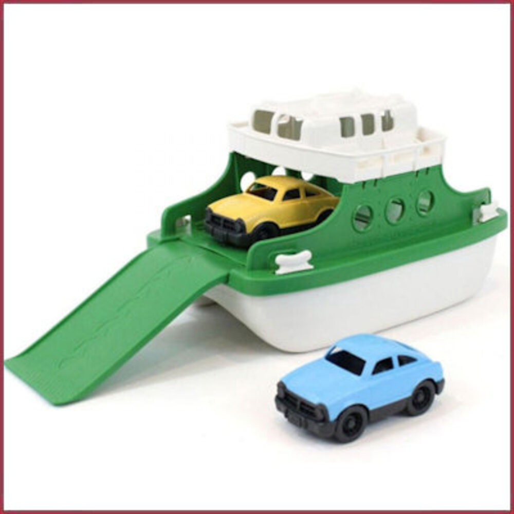 Green Toys Green Toys Veerboot groen/wit Green Toys Green Toys Veerboot groen/wit