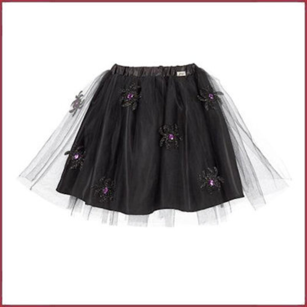 Souza for kids Cate rokje, zwart 104-122, verstelbaar