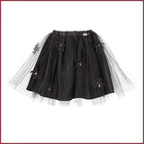 Souza for kids Cate rokje, zwart 104-122, verstelbaar