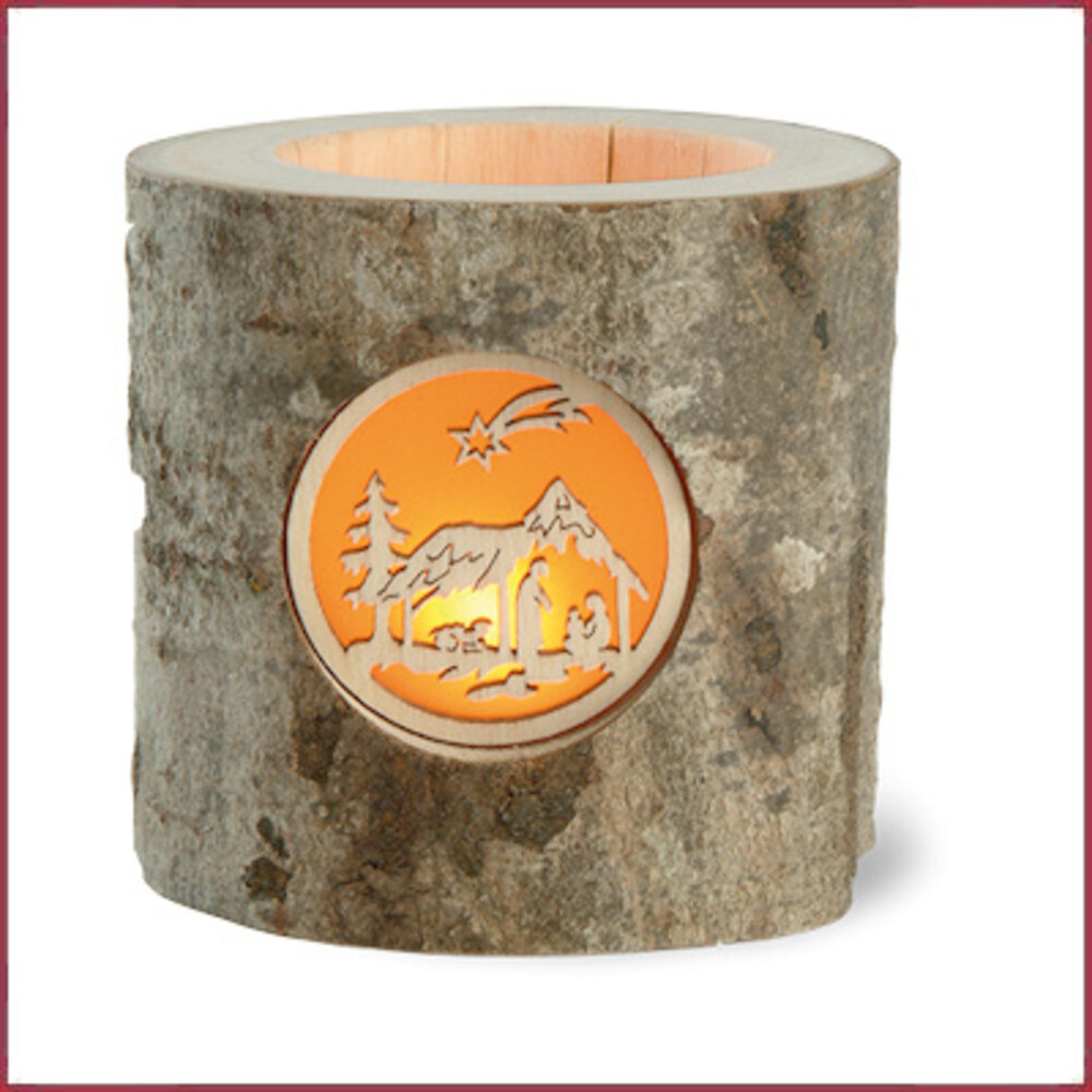 Waldfabrik Waxinelichtje boomschors Waldfabrik Waxinelichtje boomschors