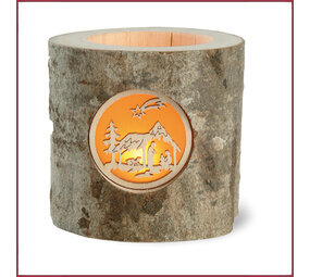 Waldfabrik Waxinelichtje boomschors