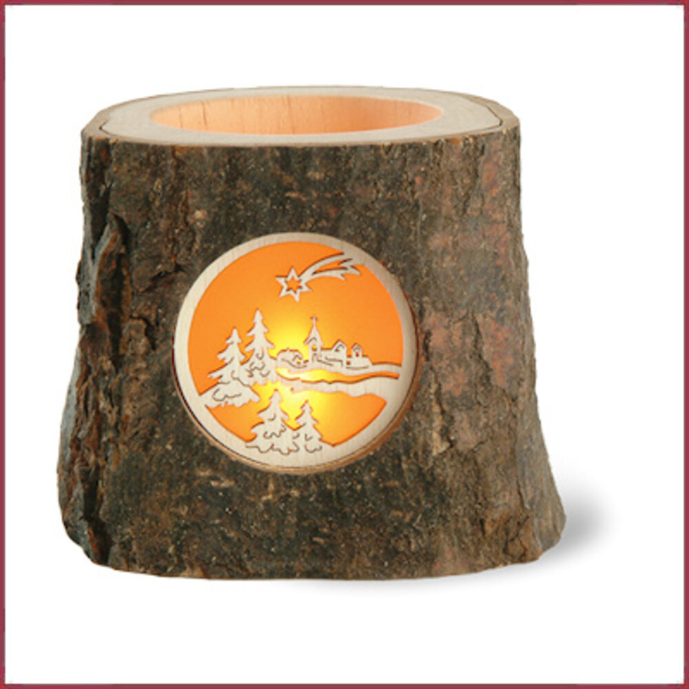 Waldfabrik Waxinelichtje boomschors Waldfabrik Waxinelichtje boomschors