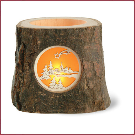 Waldfabrik Waxinelichtje boomschors Waldfabrik Waxinelichtje boomschors