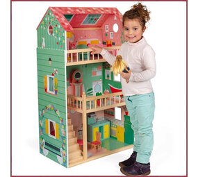 Janod Poppenhuis Happy Day Janod Poppenhuis Happy Day