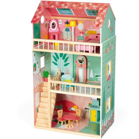 Janod Poppenhuis Happy Day Janod Poppenhuis Happy Day