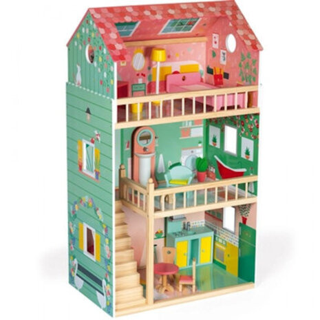 Janod Poppenhuis Happy Day Janod Poppenhuis Happy Day