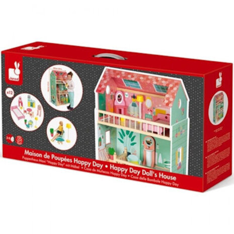 Janod Poppenhuis Happy Day Janod Poppenhuis Happy Day