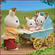 Sylvanian Families Tweelingen Chocolade Konijn set Sylvanian Families Tweelingen Chocolade Konijn set