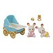 Sylvanian Families Tweelingen Chocolade Konijn set Sylvanian Families Tweelingen Chocolade Konijn set