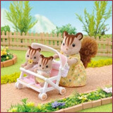 Sylvanian Families Dubbele Kinderwagen