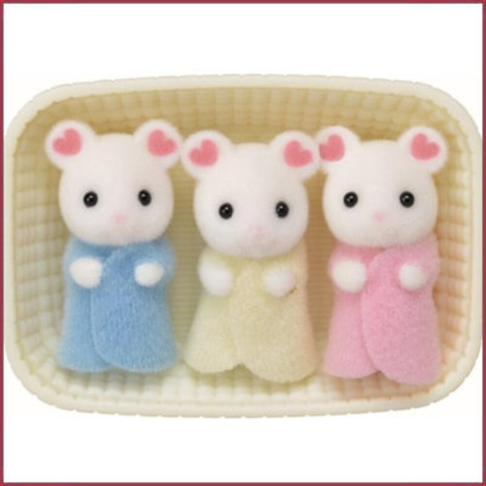 Sylvanian Families Drieling Marshmellow Muis