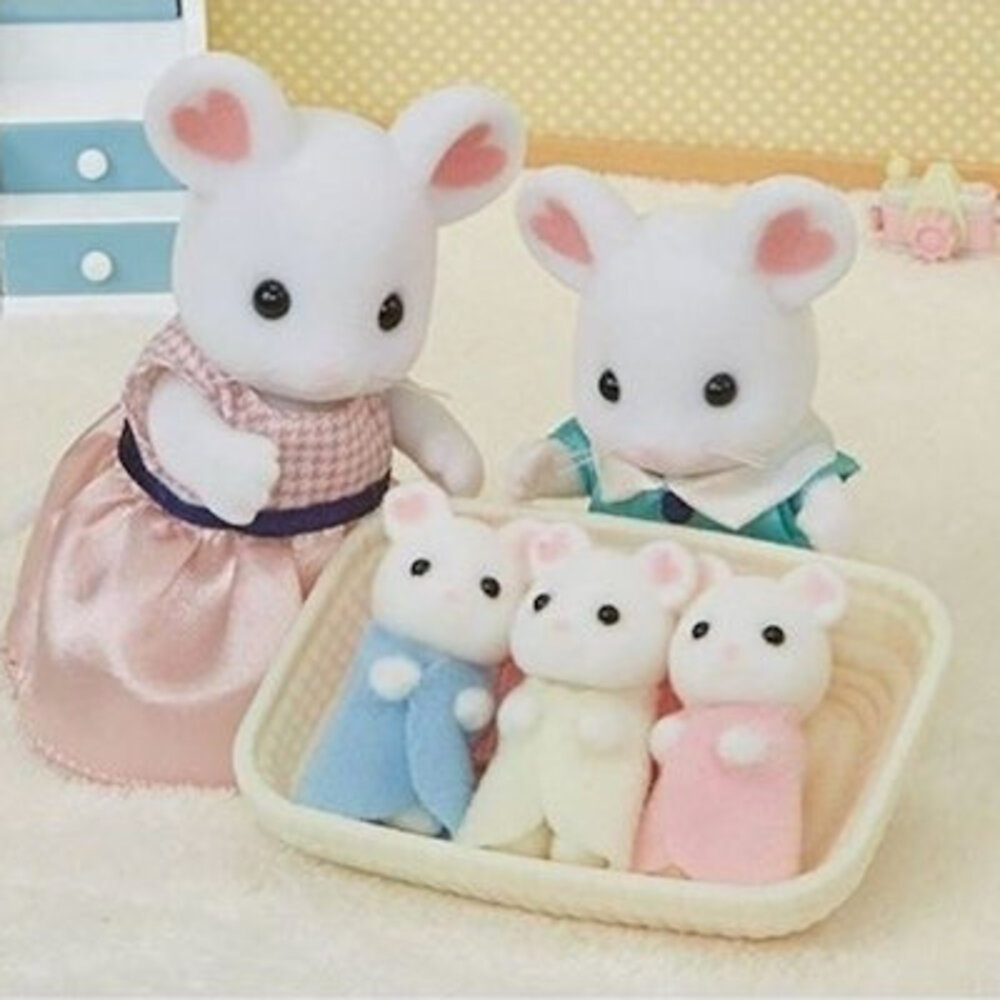 Sylvanian Families Drieling Marshmellow Muis