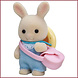 Sylvanian Families Baby wit konijn Sylvanian Families Baby wit konijn
