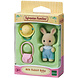 Sylvanian Families Baby wit konijn Sylvanian Families Baby wit konijn