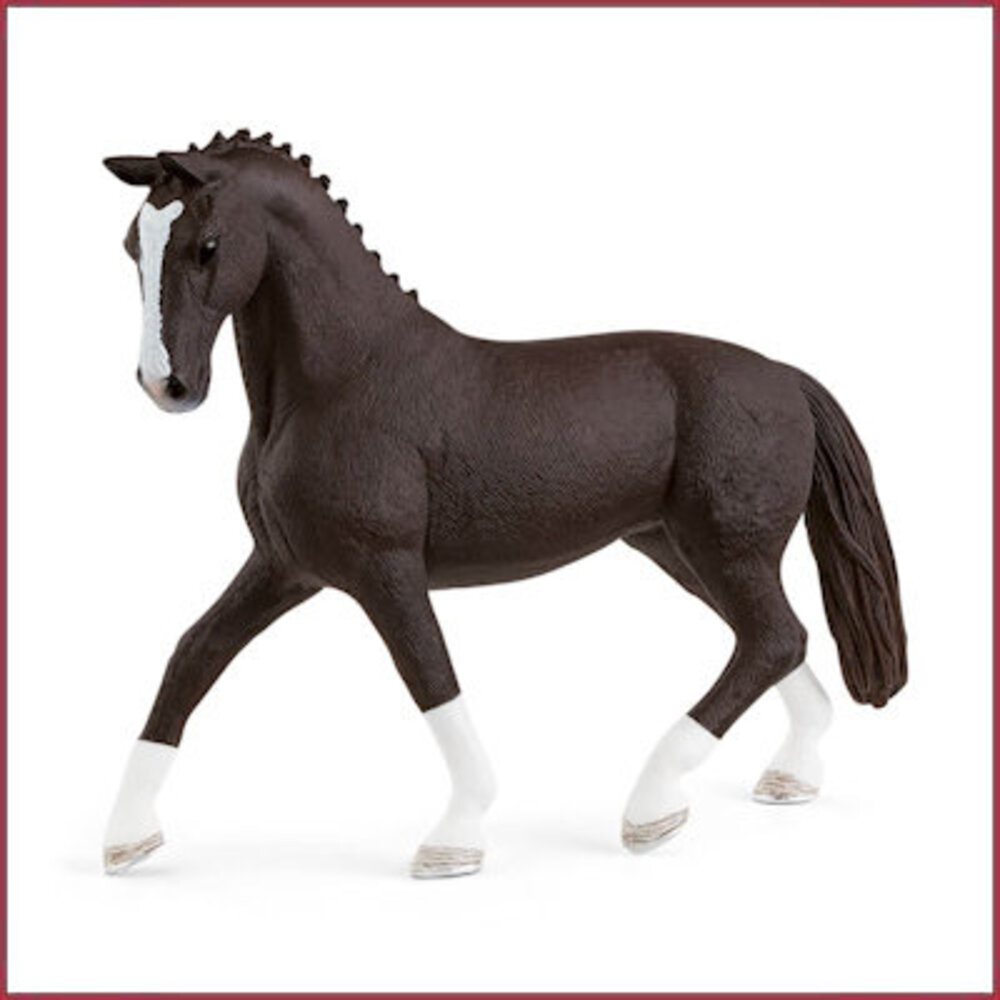 Schleich Hannover merrie zwart Schleich Hannover merrie zwart