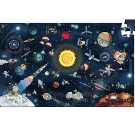 Djeco Observatie puzzel De ruimte 200 st Djeco Observatie puzzel De ruimte 200 st