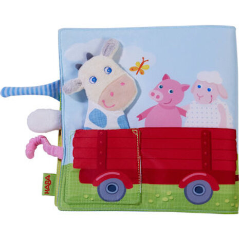 Haba Stoffen boek Boerderij Haba Stoffen boek Boerderij