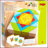 Haba 3D Compositiespel Blokkenmozaïek Haba 3D Compositiespel Blokkenmozaïek