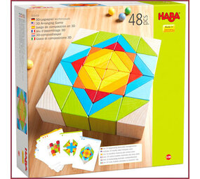 Haba 3D Compositiespel Blokkenmozaïek Haba 3D Compositiespel Blokkenmozaïek