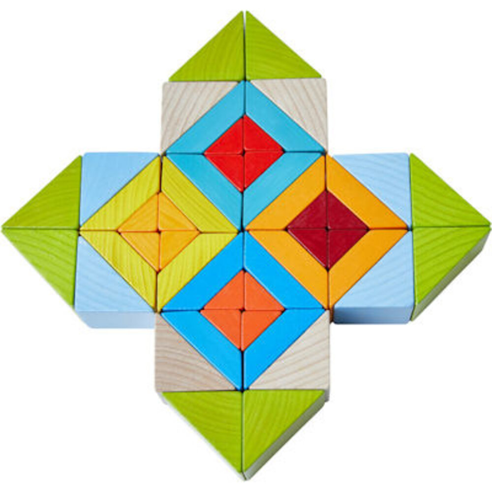 Haba 3D Compositiespel Blokkenmozaïek Haba 3D Compositiespel Blokkenmozaïek