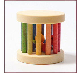 Grimm's Kleine babyroller regenboogkleuren Grimm's Kleine babyroller regenboogkleuren