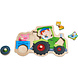 Haba Knop puzzel op de Tractor Haba Knop puzzel op de Tractor