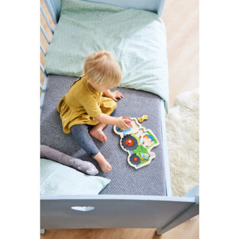 Haba Inlegpuzzel Op de Tractor