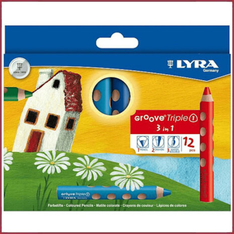 Lyra Lyra kleurpotlood Groove Lyra Lyra kleurpotlood Groove