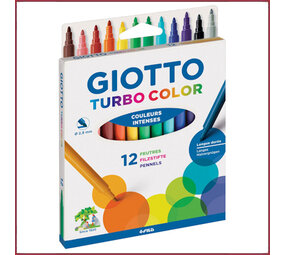 Giotto Giotto Turbo Color 12 stuks Giotto Giotto Turbo Color 12 stuks