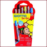 Giotto Giotto Super washable kleurpotlood 6 Giotto Giotto Super washable kleurpotlood 6