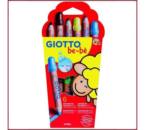 Giotto Giotto Super washable kleurpotlood 6 Giotto Giotto Super washable kleurpotlood 6