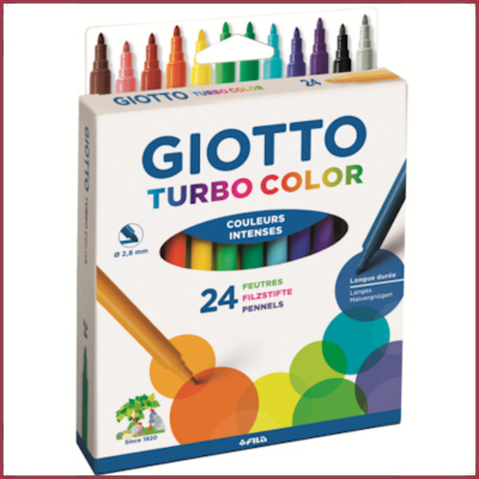 Giotto Giotto Turbo color 24 stuks