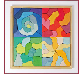 Grimm's Bouwblokken set  - 4 Temperamenten