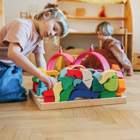 Grimm's Bouwblokken set - 4 Temperamenten Grimm's Bouwblokken set - 4 Temperamenten