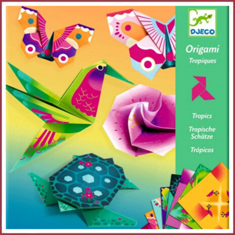 Djeco Origami Tropische dieren