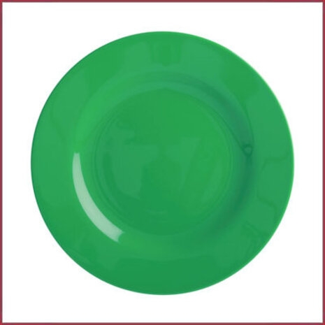 Rice Rice Melamine ontbijtbord Forest green Rice Rice Melamine ontbijtbord Forest green