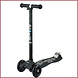 Micro Step Maxi Micro-step deluxe zwart/grijs Micro Step Maxi Micro-step deluxe zwart/grijs