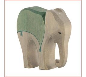 Ostheimer Olifant met zadel Ostheimer Olifant met zadel
