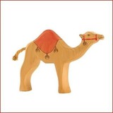 Ostheimer Dromedaris met zadel Ostheimer Dromedaris met zadel