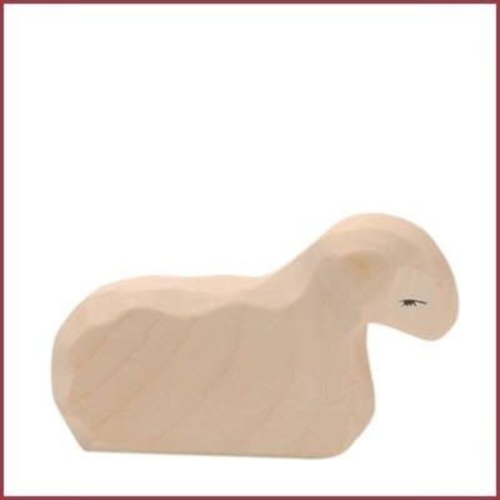 Ostheimer Lam liggend, wit Ostheimer Lam liggend, wit