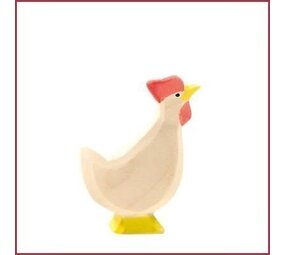 Ostheimer Kip, wit rechtop Ostheimer Kip, wit rechtop