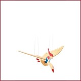 Ostheimer Houten Mobiel Niels op de Gans