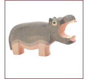 Ostheimer Nijlpaard met open bek